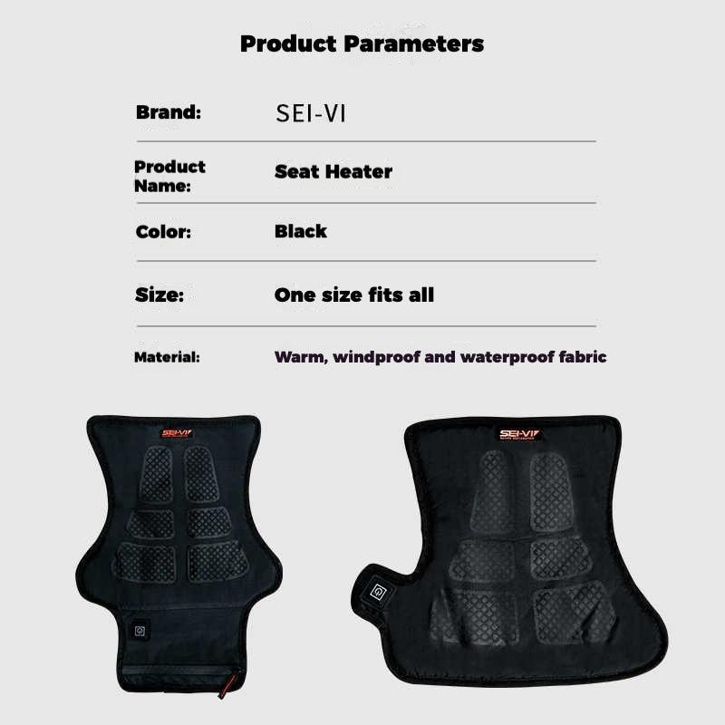 SEIVI™ Motorcycle Heated Seat Cushion
