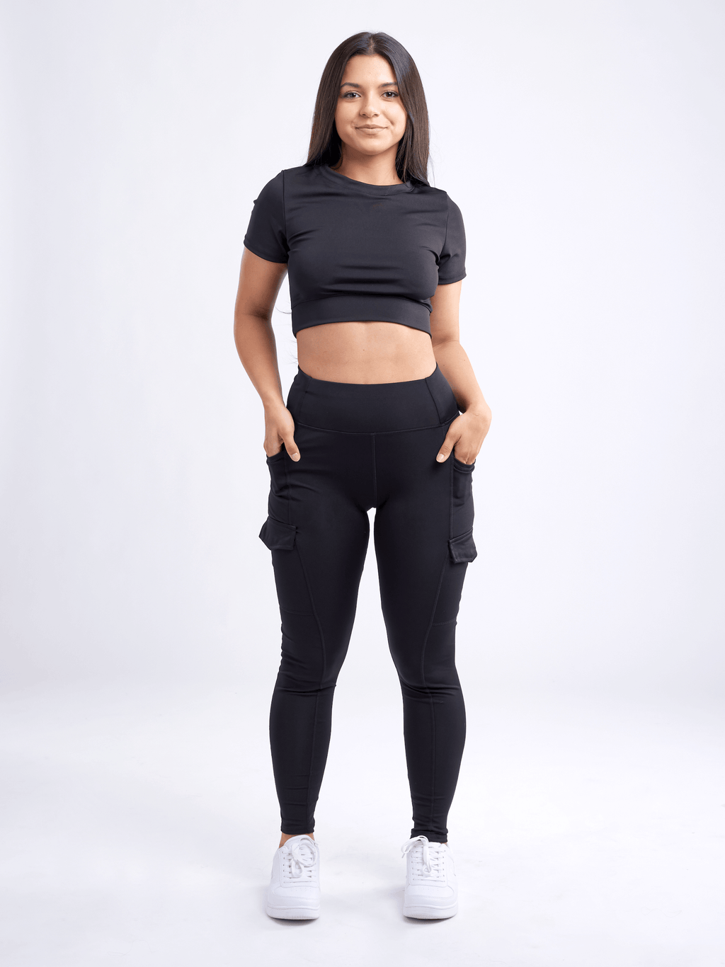 JupiterGear High-Waisted Leggings with Side Cargo Pockets