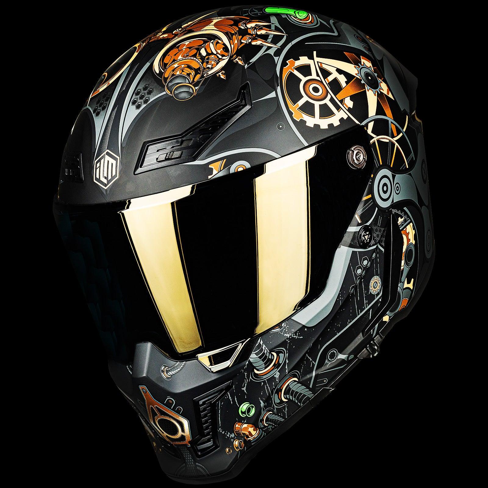 ILM Full Face Motorcycle Helmets Racing Helmet Model MF509