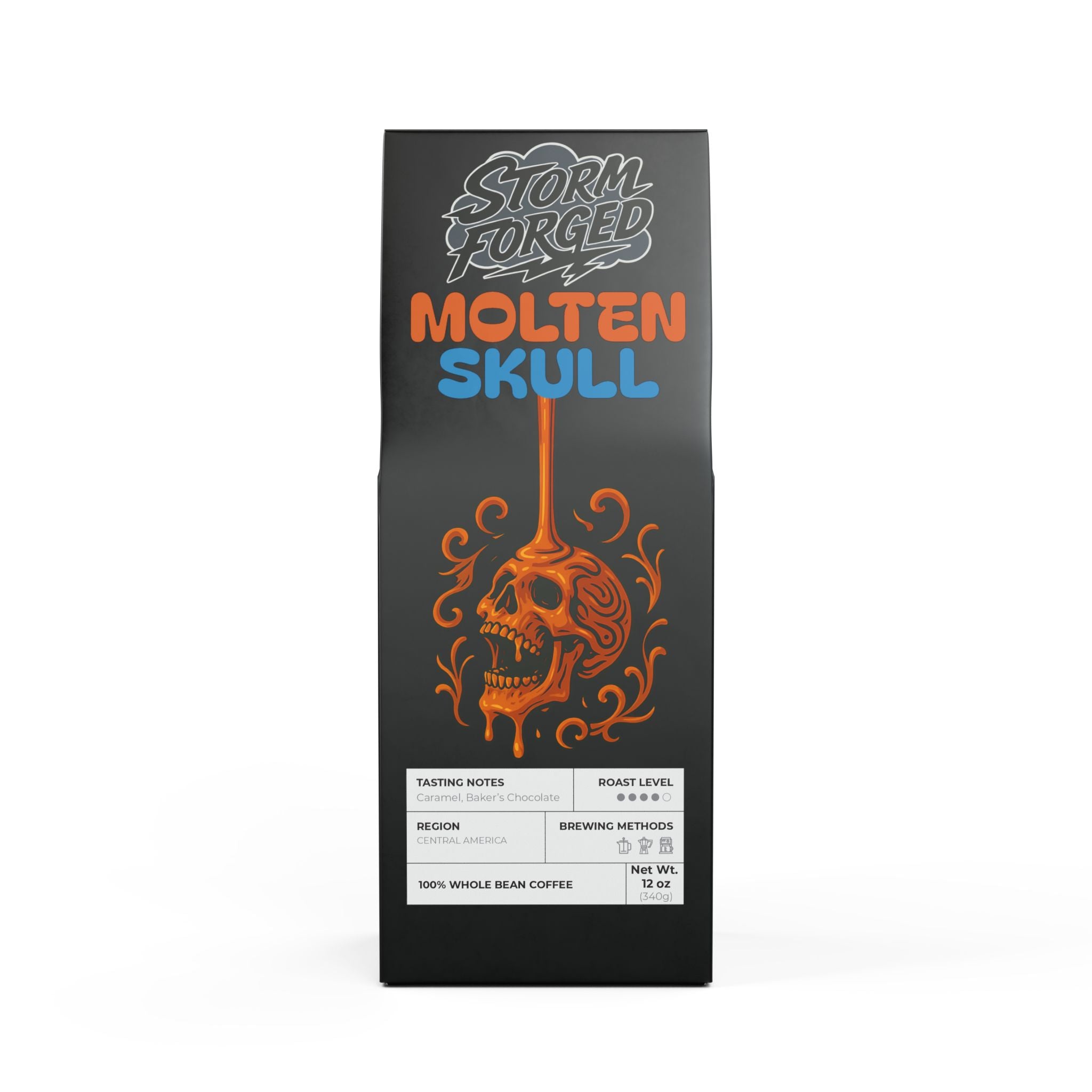 Molten Skull Coffee (Medium-Dark Roast)