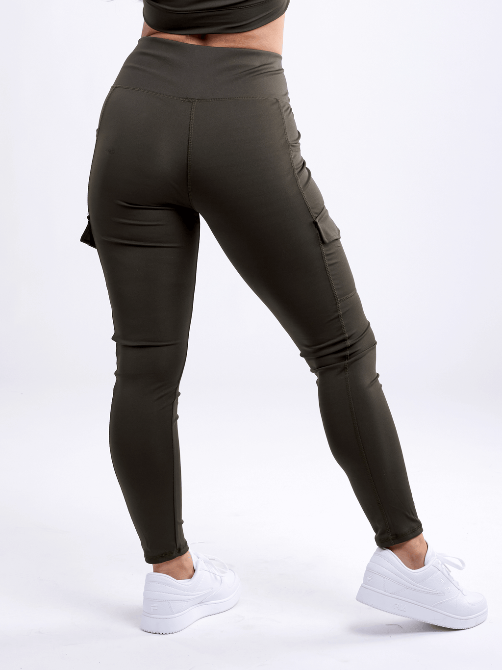 JupiterGear High-Waisted Leggings with Side Cargo Pockets