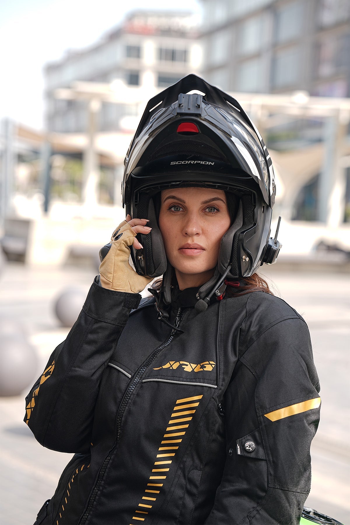 Diana Women's Touring Motorcycle Jacket (Black)