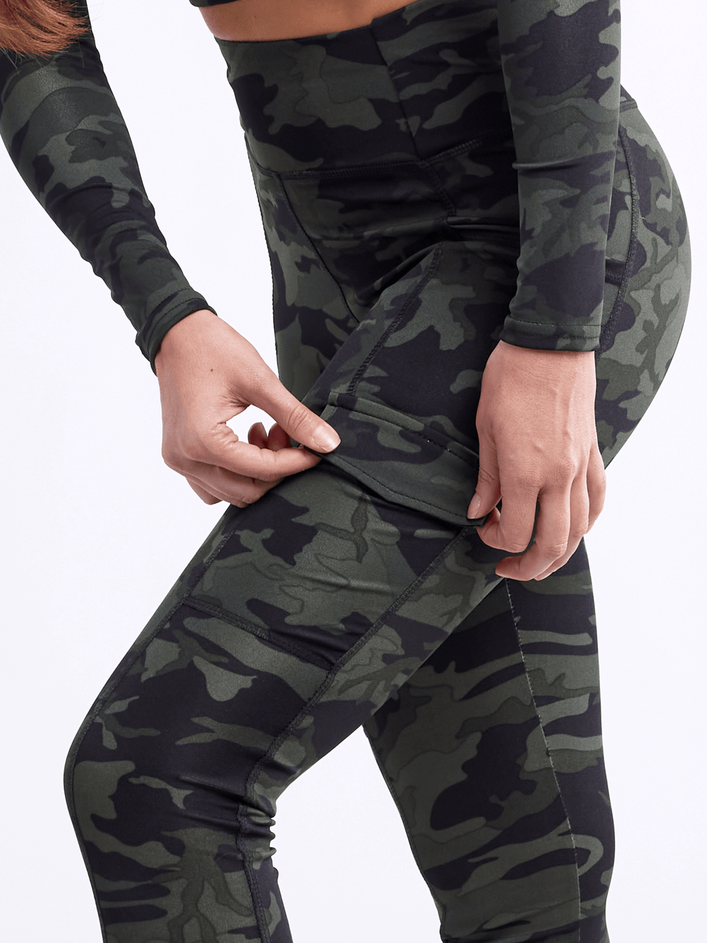 JupiterGear High-Waisted Leggings with Side Cargo Pockets