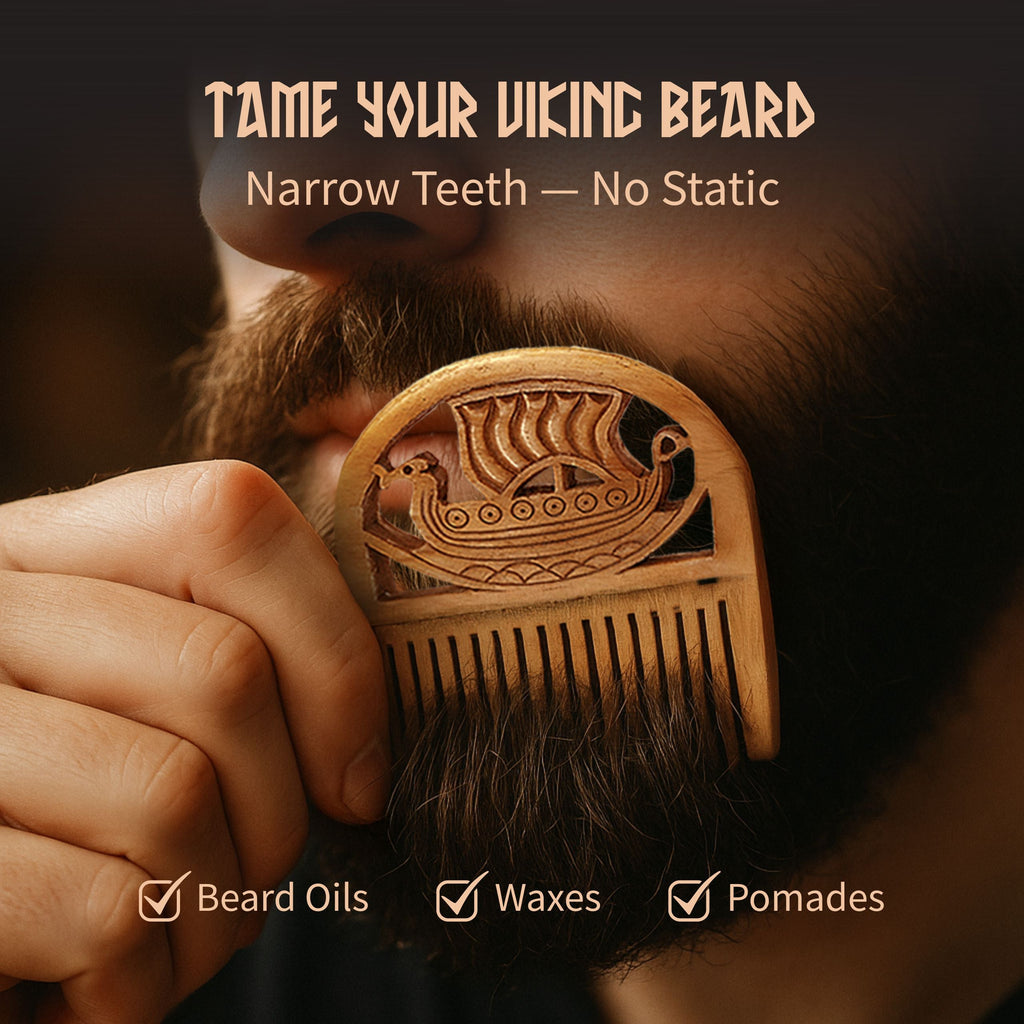 Bone Beard Comb - Drakkar