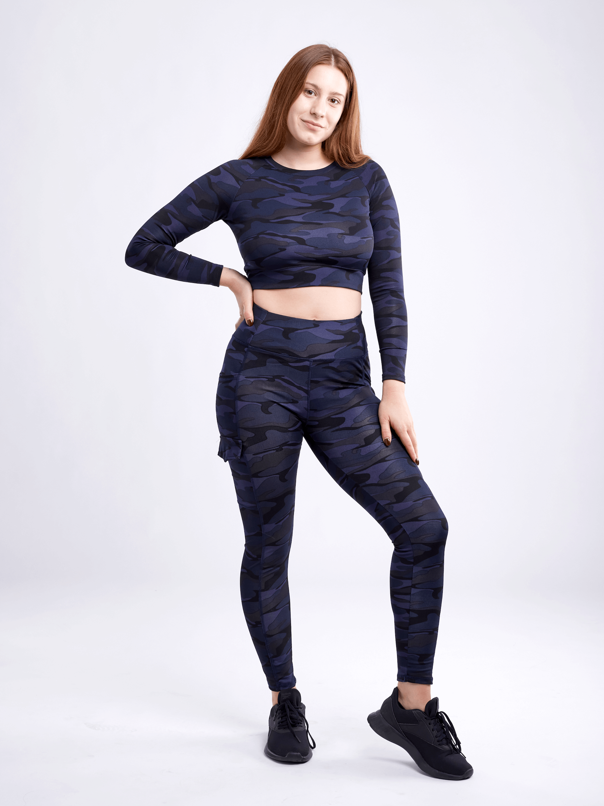 JupiterGear High-Waisted Leggings with Side Cargo Pockets