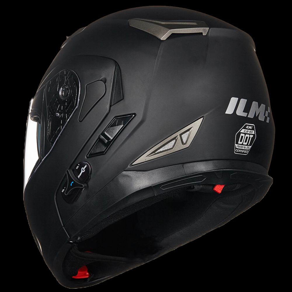 ILM Bluetooth Integrated Modular Flip up Full Face Motorcycle Helmet Model 953