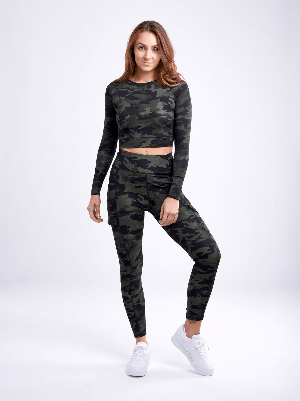 JupiterGear High-Waisted Leggings with Side Cargo Pockets