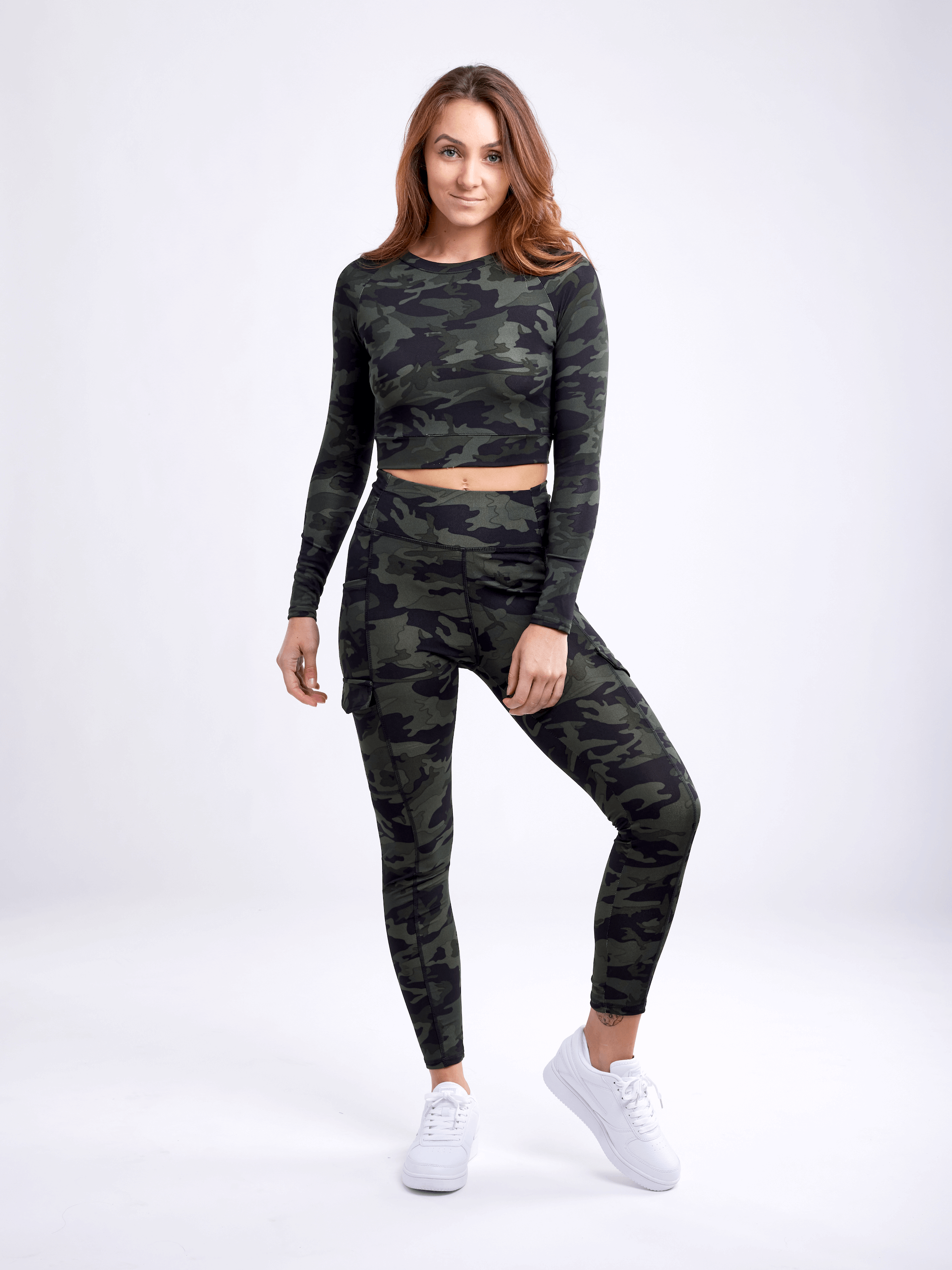 JupiterGear High-Waisted Leggings with Side Cargo Pockets