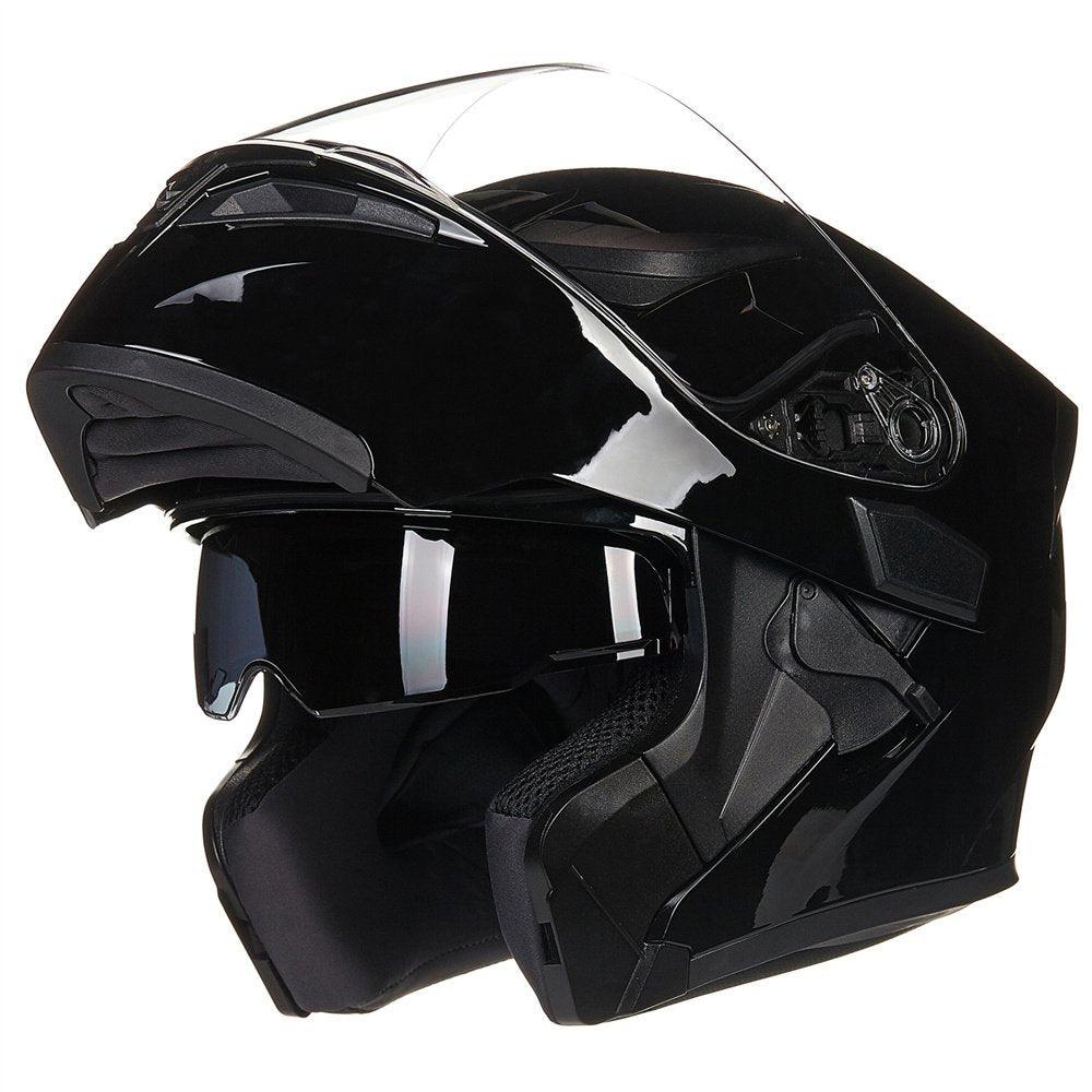ILM Motorcycle Modular Full Face Helmet Model 902LED