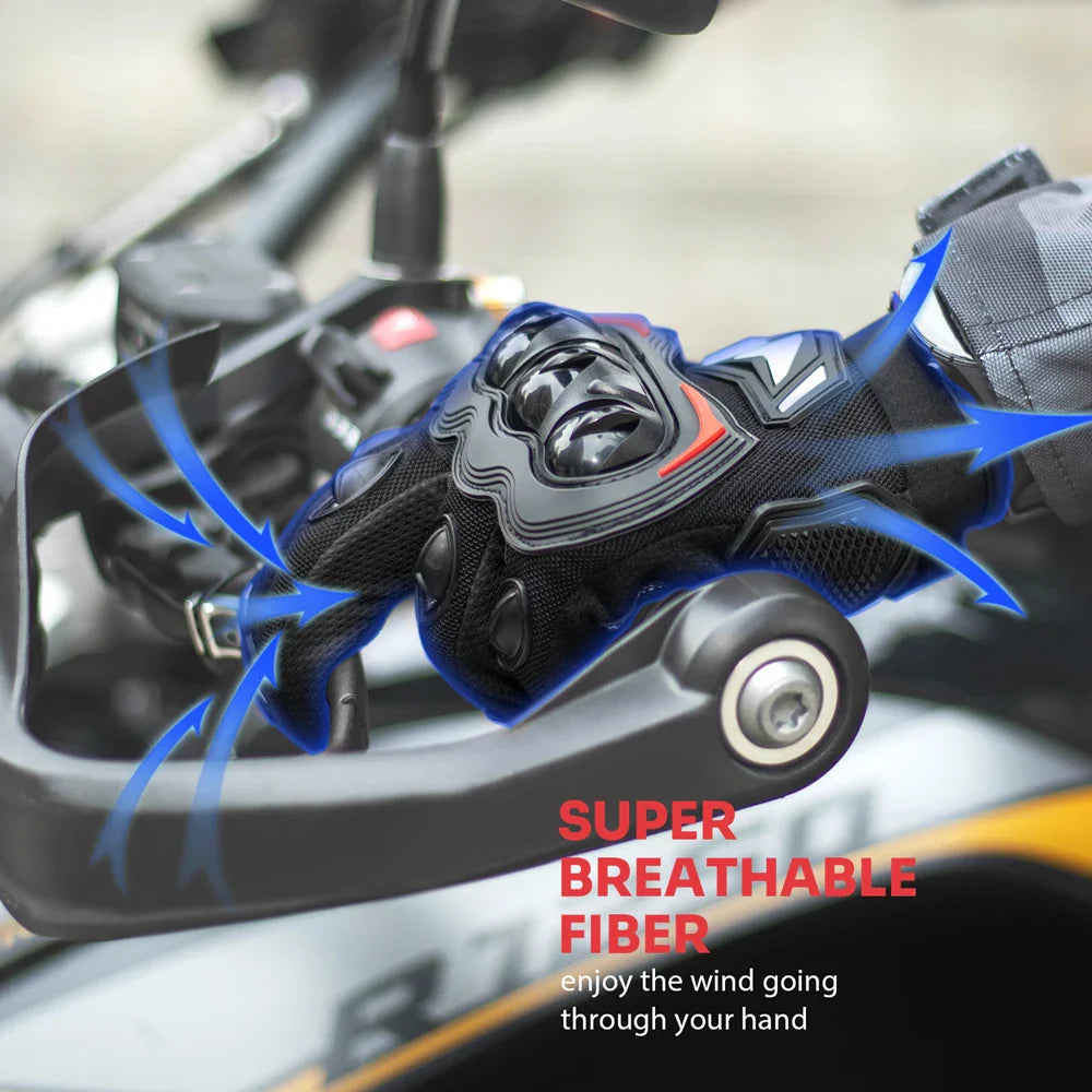 Gloves Summer Riding Hard Knuckle Touchscreen Gloves