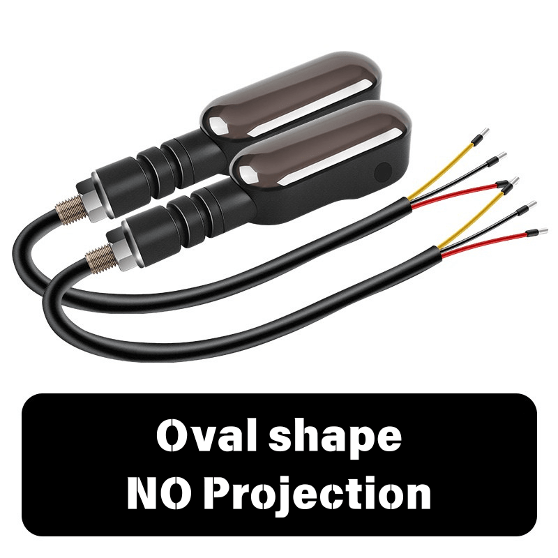 Motorcycle LED Multi-Color Projection Turn Signal Indicator