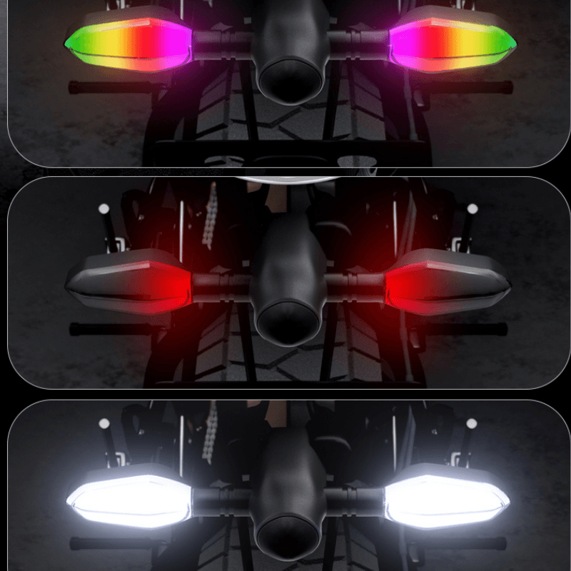 Motorcycle LED Multi-Color Projection Turn Signal Indicator