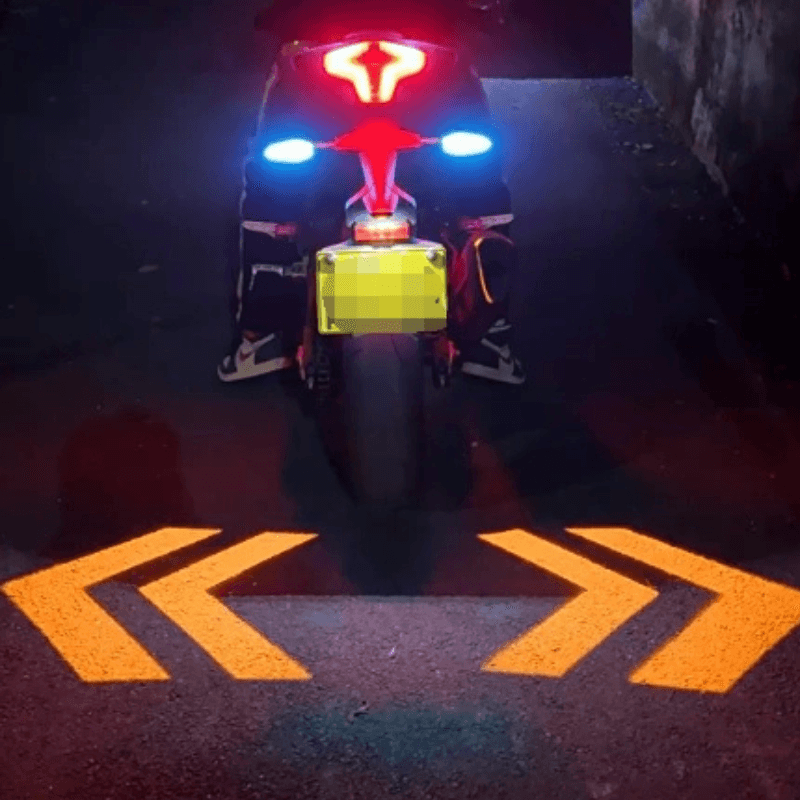 Motorcycle LED Multi-Color Projection Turn Signal Indicator