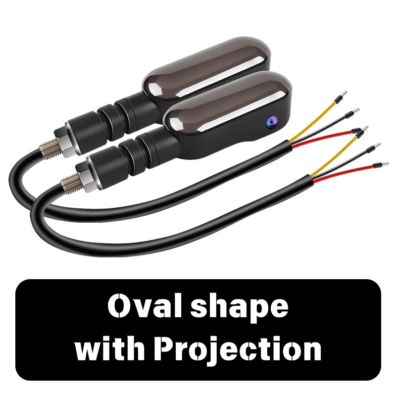 Motorcycle LED Multi-Color Projection Turn Signal Indicator