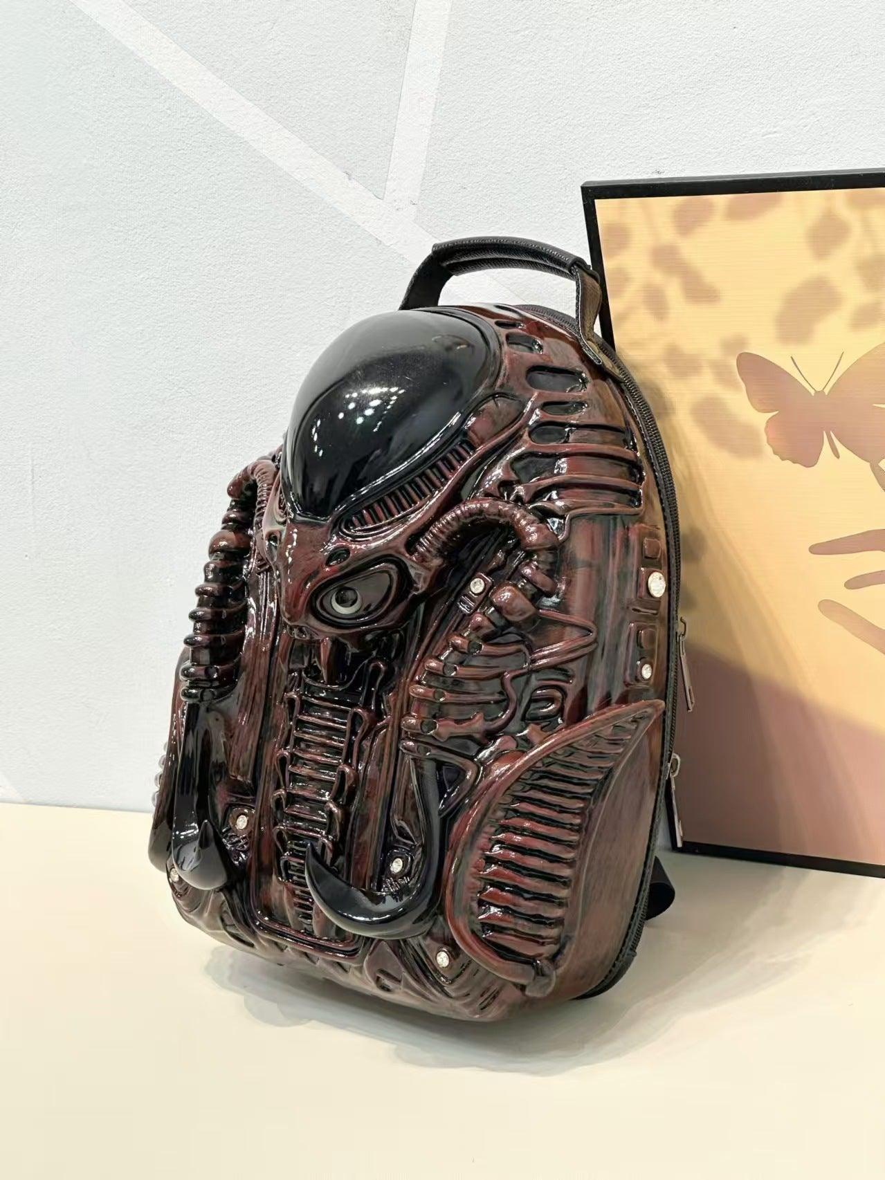 Predator Alien Motorcycle Backpack