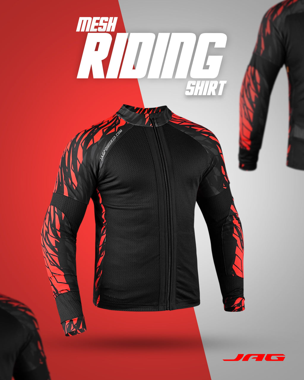 JAG Mesh Motorcycle Shirt | CE Certified Protection