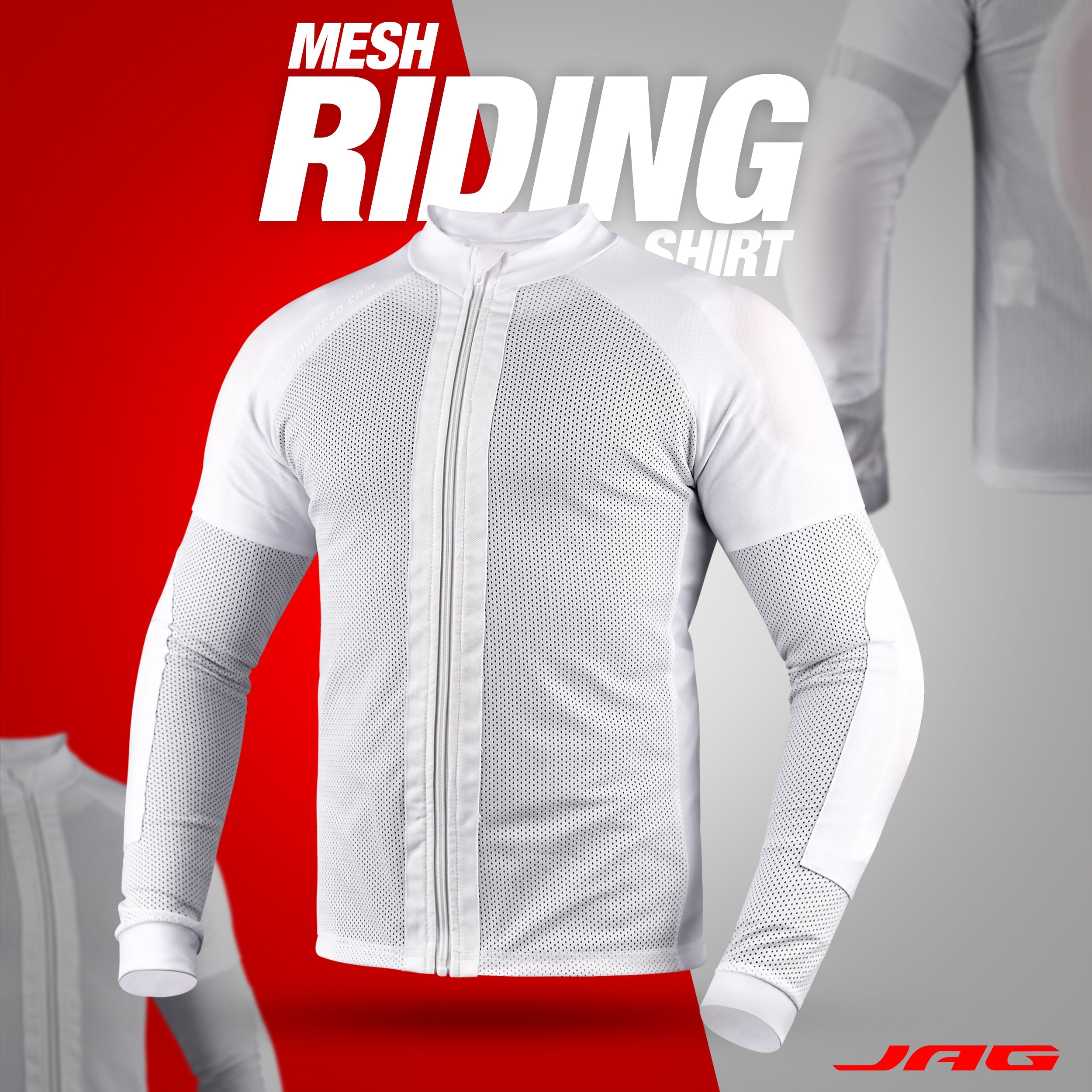 JAG Mesh Motorcycle Shirt | CE Certified Protection