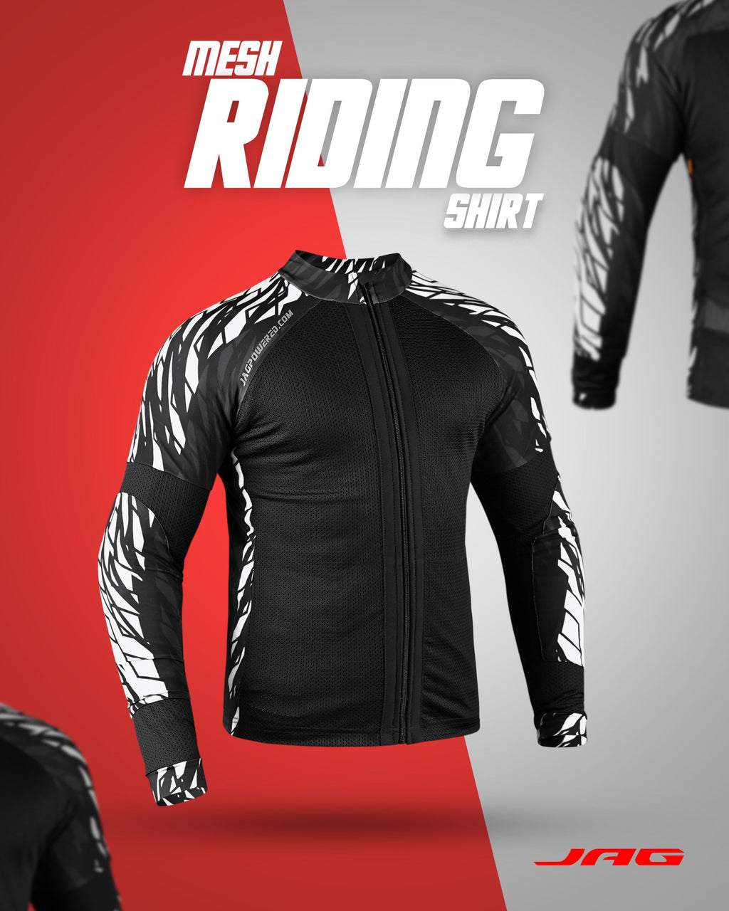 JAG Mesh Motorcycle Shirt | CE Certified Protection
