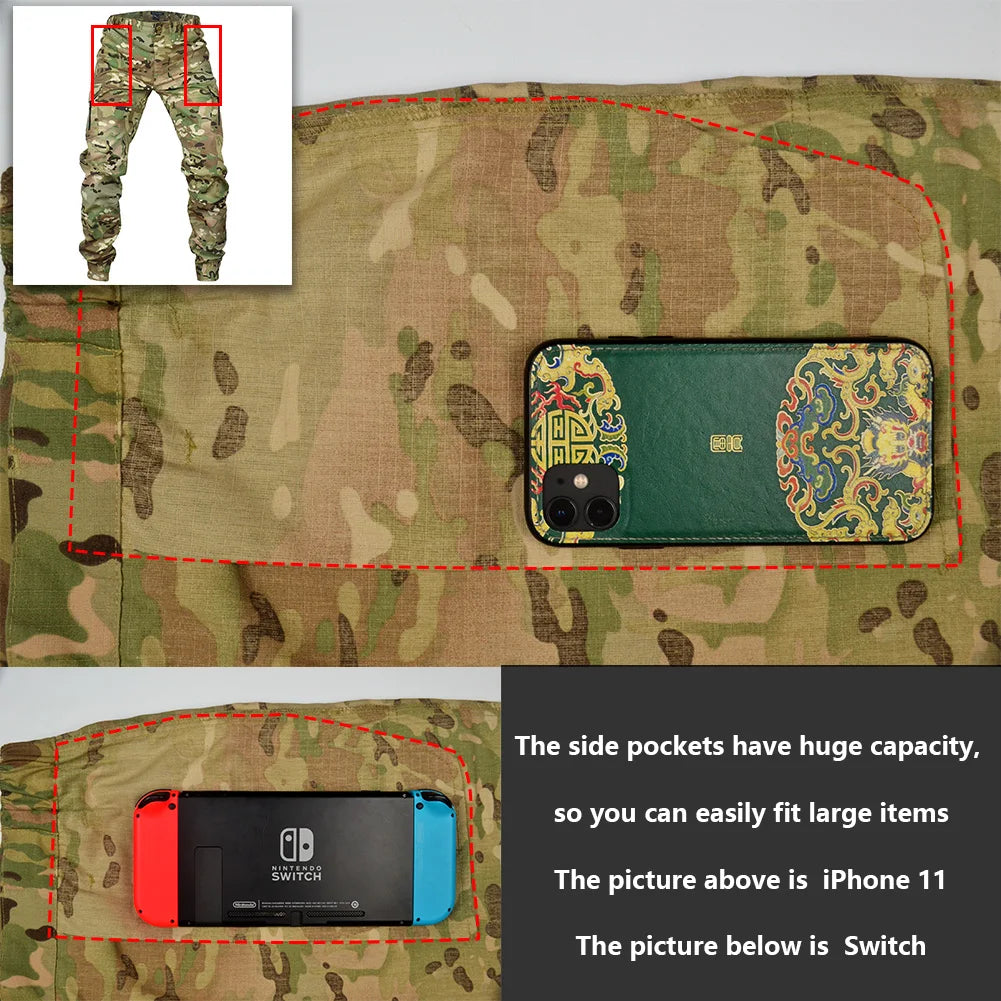 Mege Tactical Ripstop Joggers for Outdoor Adventure