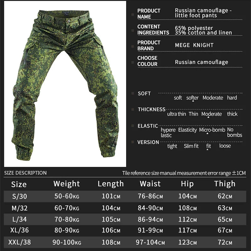 Mege Tactical Ripstop Joggers for Outdoor Adventure