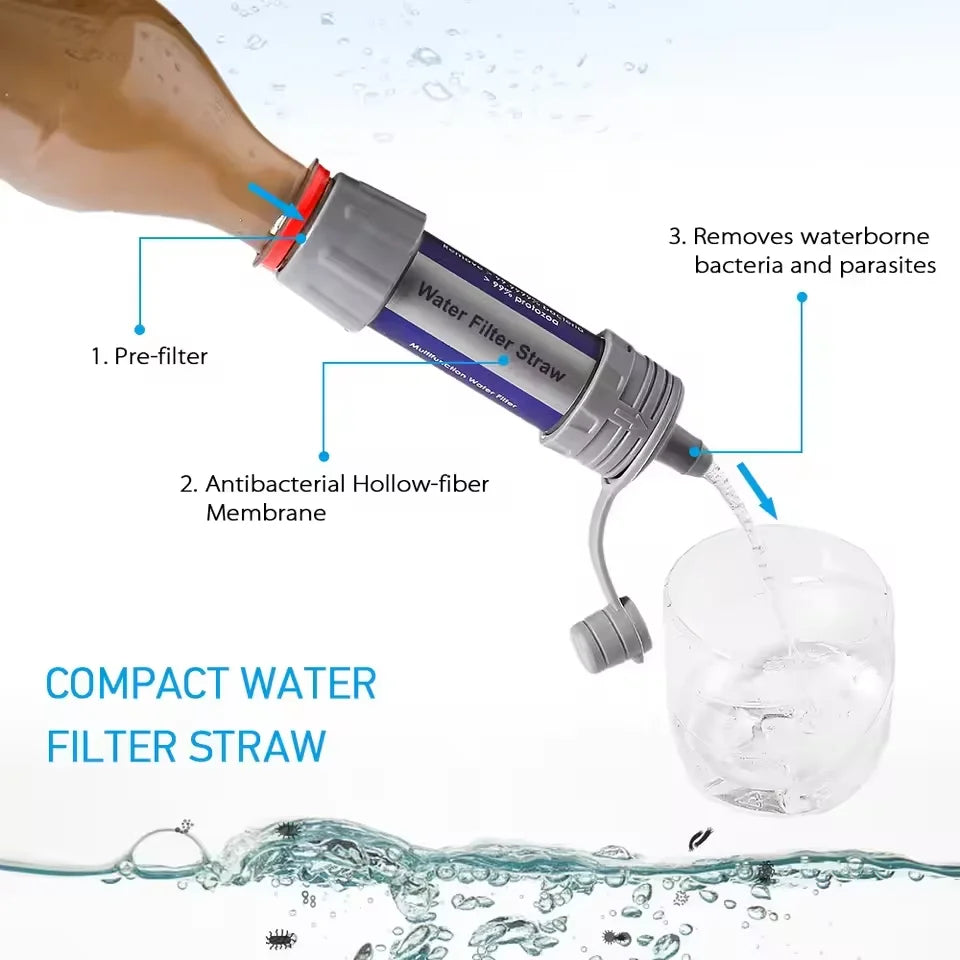 PureFlow Survival Filter: Ultimate Outdoor Water Solution
