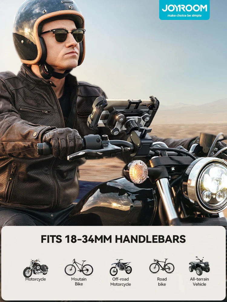 Joyroom Motorcycle Phone Mount Anti Vibration