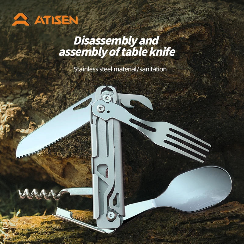 Multifunctional Portable Stainless Steel Knife