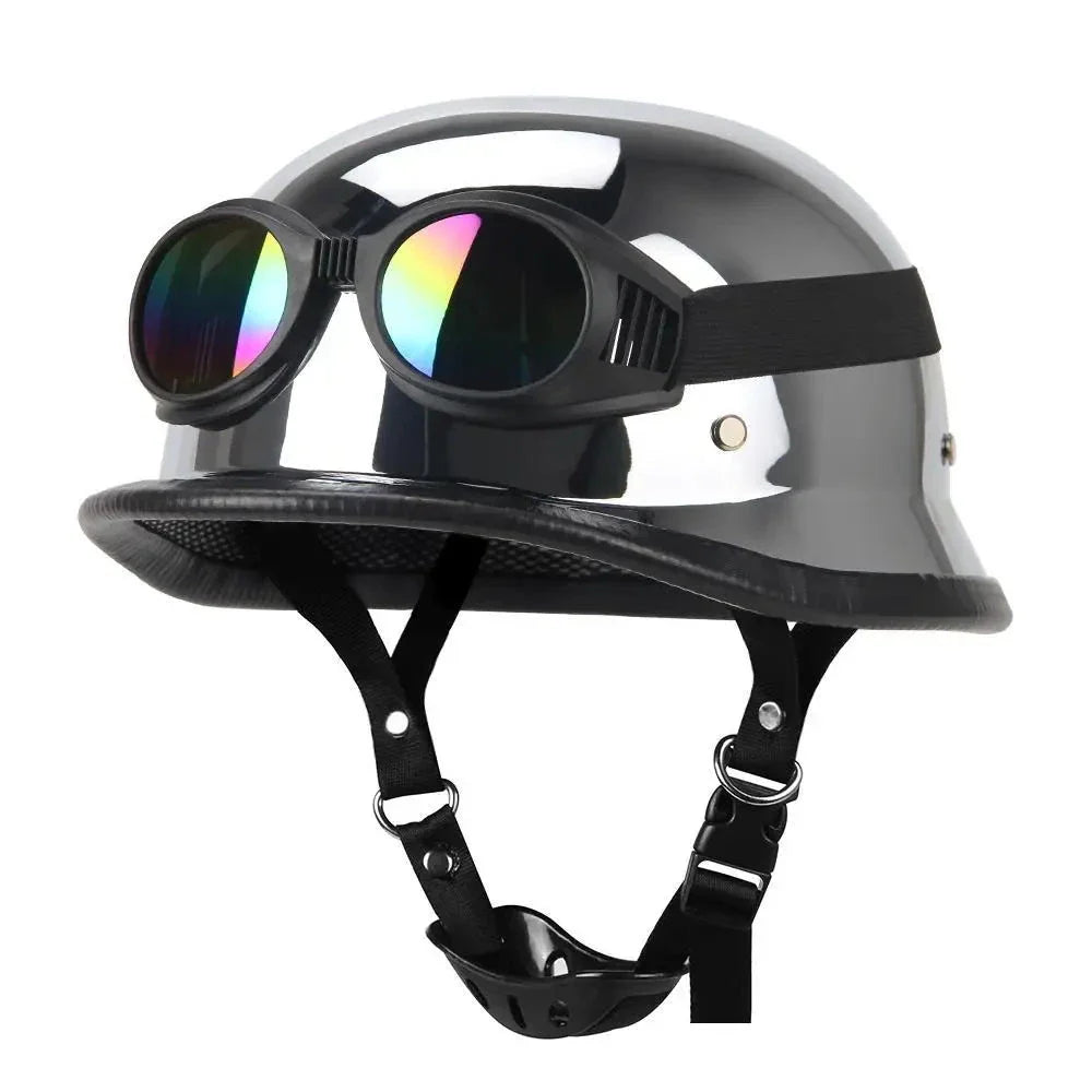 DOT Certification Half Helmet Retro Motorcycle