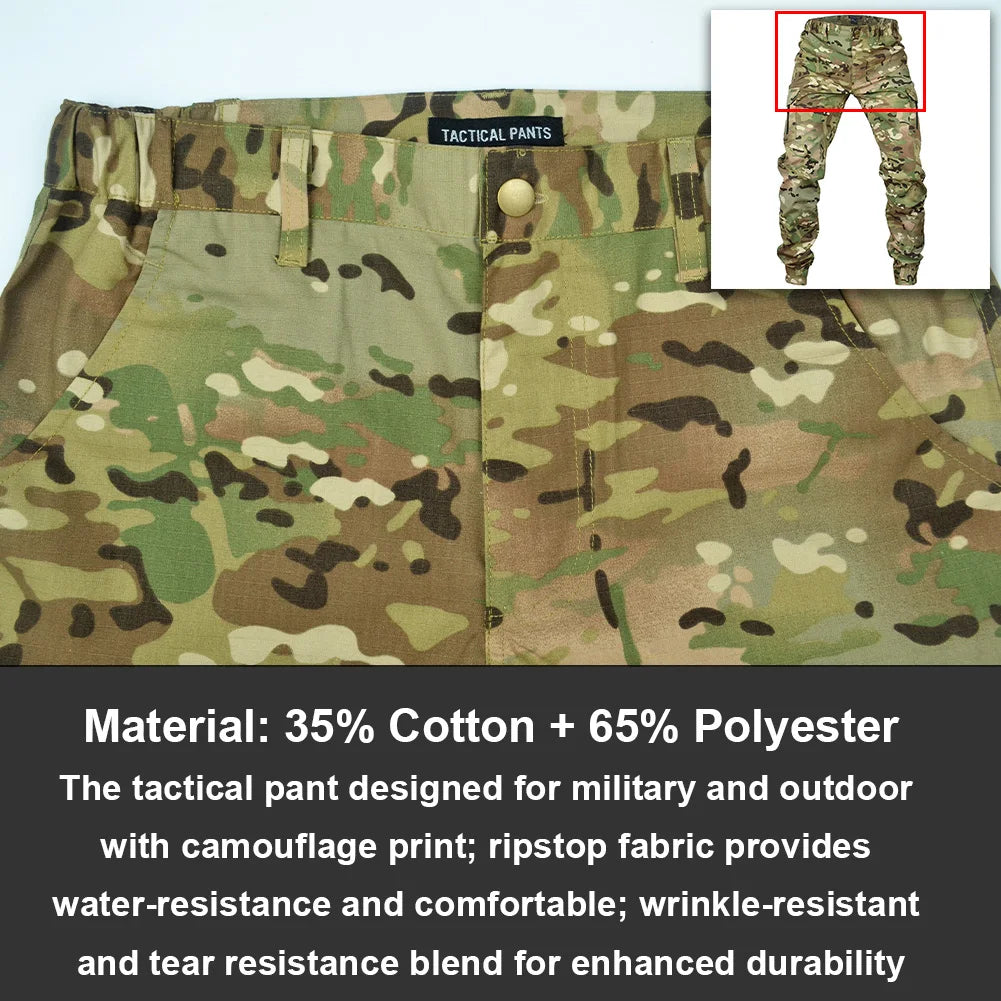 Mege Tactical Ripstop Joggers for Outdoor Adventure