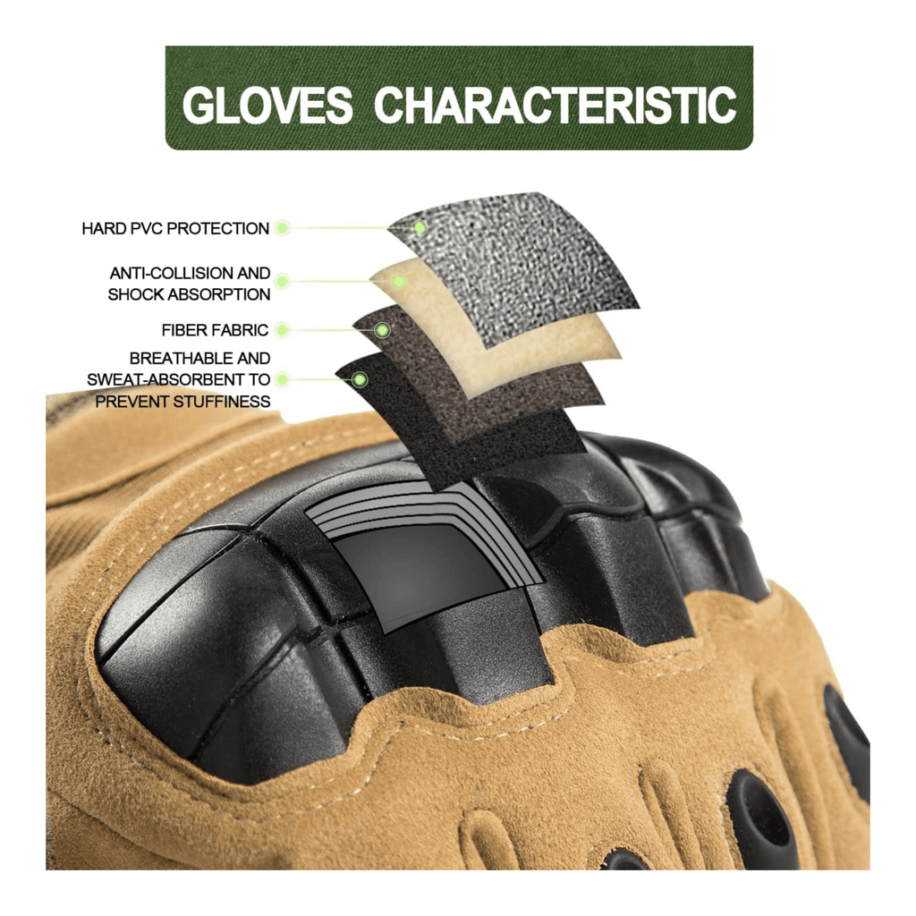 JupiterGear Tactical Military Airsoft Gloves