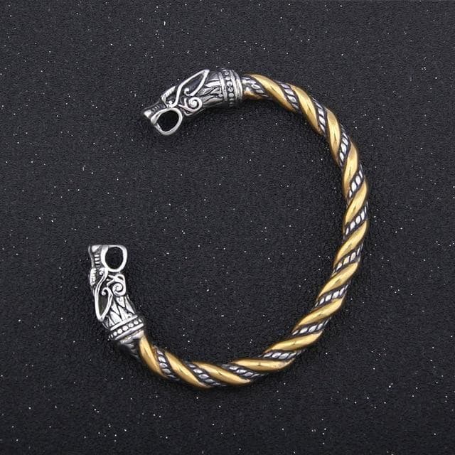 Viking Stainless Steel Oath Arm Ring