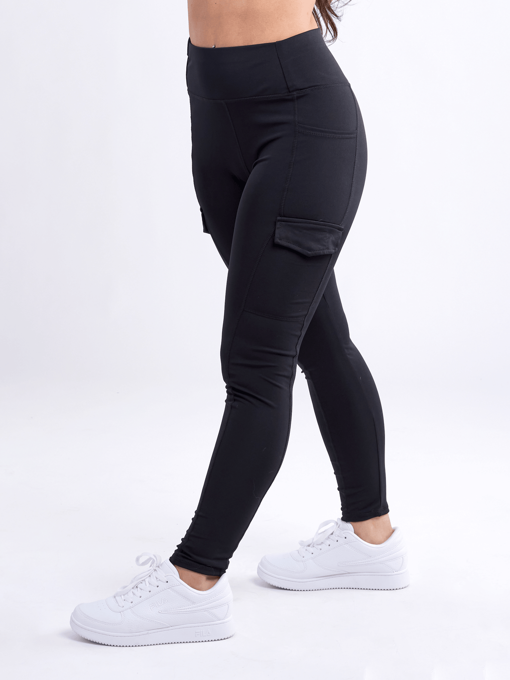 JupiterGear High-Waisted Leggings with Side Cargo Pockets