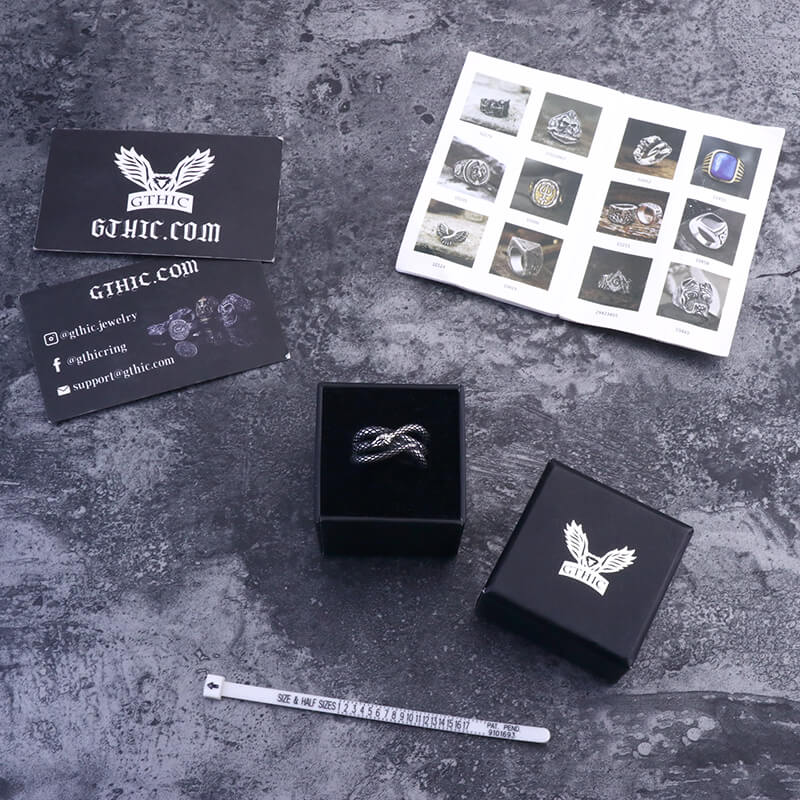 Cobra Twist Snake Stainless Steel Ring