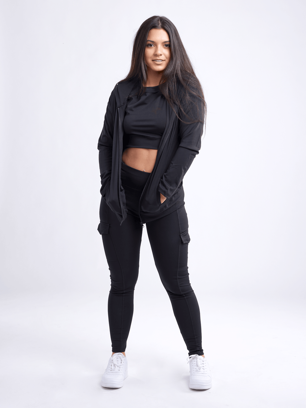 JupiterGear High-Waisted Leggings with Side Cargo Pockets