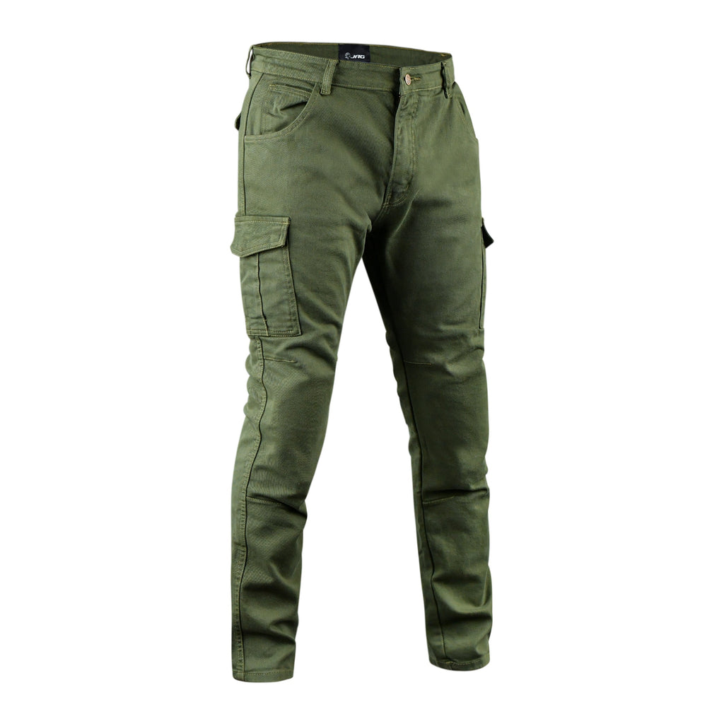 JAG Motorcycle Cargo Pants – Slim Fit Armored Cargo Jeans with CE Approved Armors