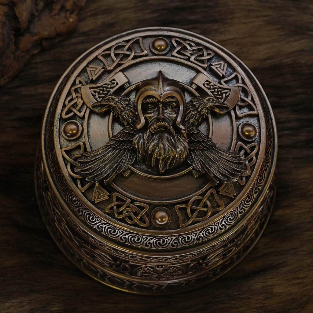Viking Odin Jewelry Box