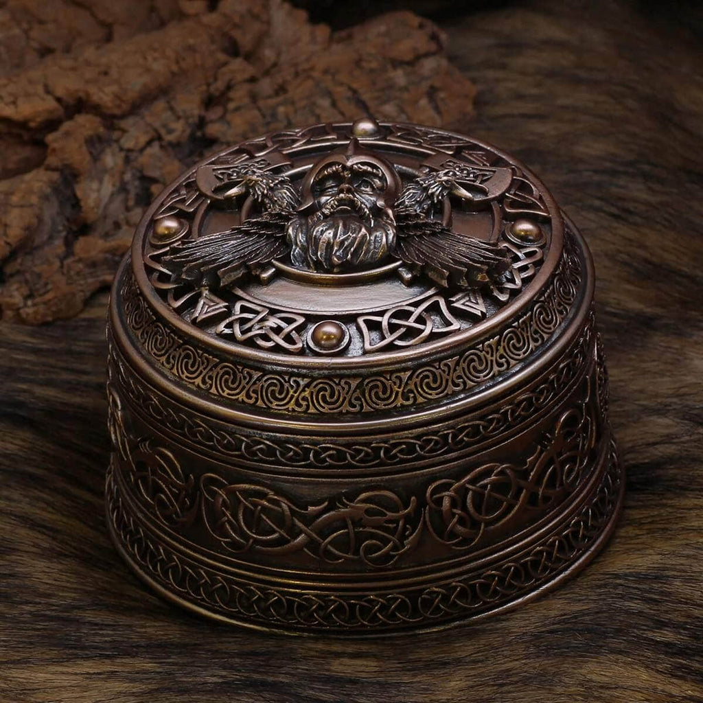 Viking Odin Jewelry Box