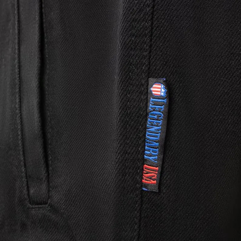 Legendary Revolution Men's Denim Motorcycle Vest