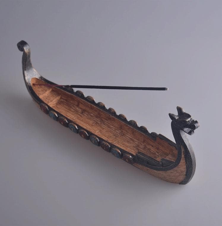 Viking Ship Incense Holder