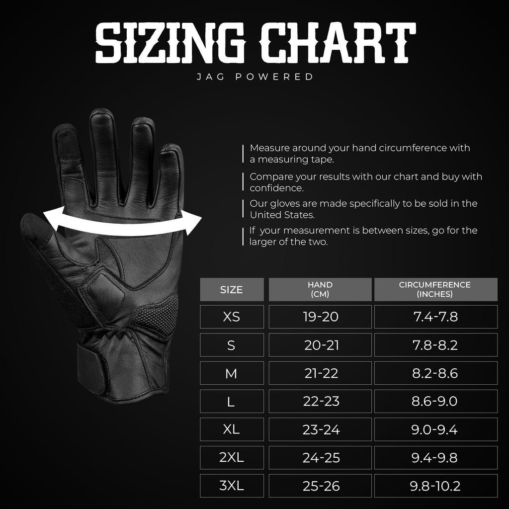 Ultra Volid Leather Motorcycle Gloves